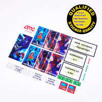 Custom sticker for Set 10184 10232 Cinema, V1 ,Premium quality.