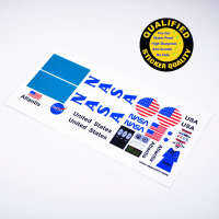 Replacement sticker for Set 10231 10213 3367, sticker only.