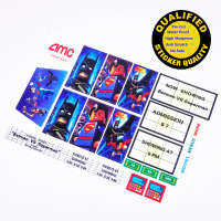 Custom sticker for Set 10184 10232 Cinema, V3, Premium quality sticker.