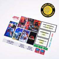 Custom sticker for Set 10184 10232 Cinema, V7, Premium quality 