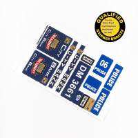 Replacement sticker for Set 3661, sticker only.