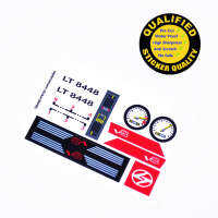 Replacement sticker for Set 8448, sticker only.