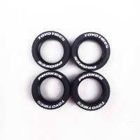 4 pcs Printing tires(18977) for Speed  Champions size 1:24 Scale cars