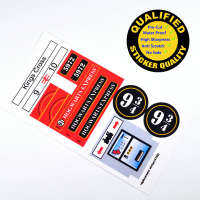 Replacement sticker for Set 4708, sticker only.