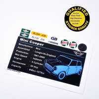 Replacement sticker for Set 10242, sticker only.