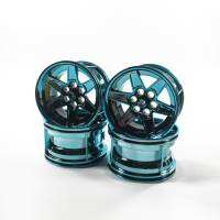 Custom 4 pcs rims 15038 for Set 42110 42125 1:10 scale cars