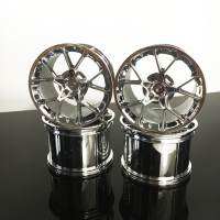 Custom 4 pcs rims 37383 for Set 42083 42115 1:8 scale cars