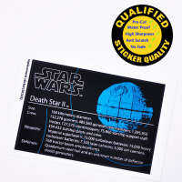 Replacement sticker for Set 10143, sticker only.