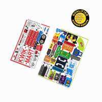 Replacement sticker for Set 71016, sticker only.