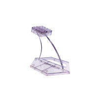 Display Stand for LEGO sets (Top:4x4, with angle), Acrylic 3D transparent stand.