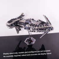 Display Stand for LEGO 9500 Sith Fury-class Interceptor, Acrylic 3D transparent stand only.
