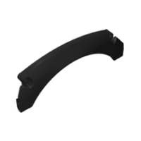 Technic Panel 15 x 2 x 5 Mudguard Arched with Rounded Top  SKU:GDS-M460  #67141