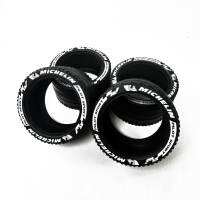 4 pcs Printing tires(23799) for Set 42056 42083 42115 1:8 Scale cars
