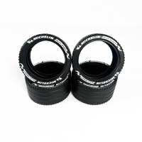 4 pcs Printing tires(44771) for Set 42156 42125 42096 8386 8653 8145 1:10 Scale cars.