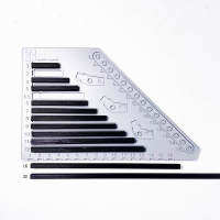 Carbon Technic Cross Axles, Compatible with Lego Technic 3-32 stud Long & Strong