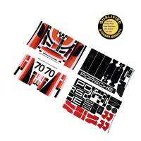 Custom sticker for MOC-204873 935 supercar, sticker only.
