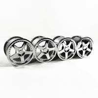 Customized 4 pcs rims for set 42083 42115 and Cada Lafer 1:8 scale car, V10