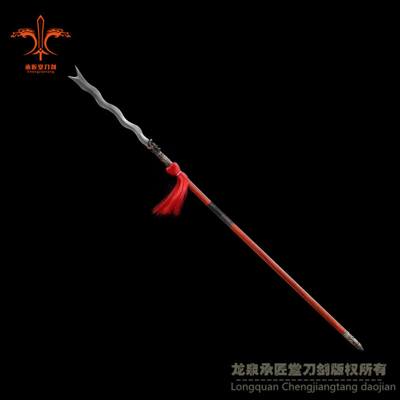 精品八丈蛇矛│百炼钢