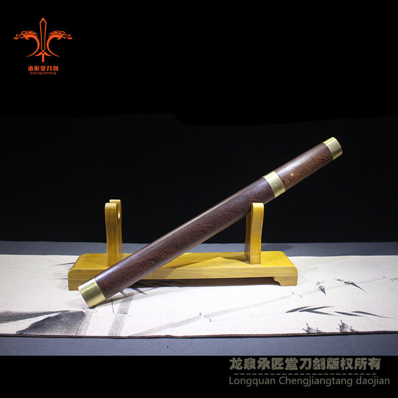 包铜短款唐刀│百炼钢