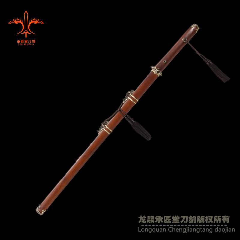 素装唐刀唐横刀│酸枝木