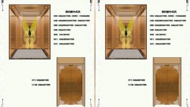 别墅电梯轿厢效果